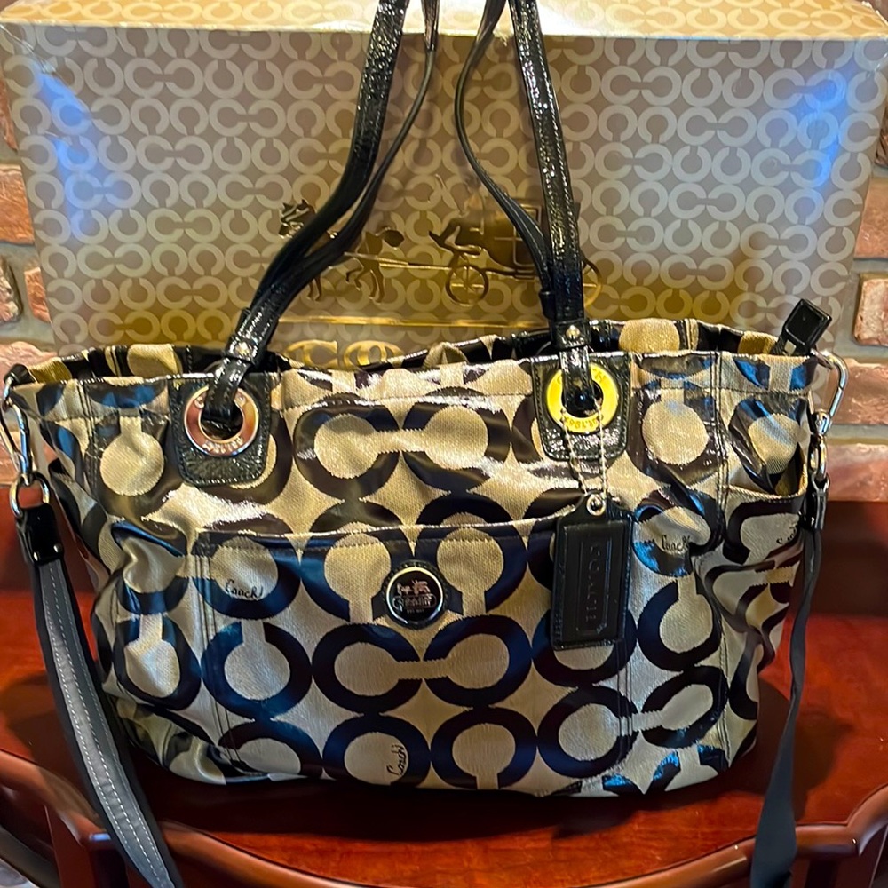 Coach Tote/Travel/Diaper Bag